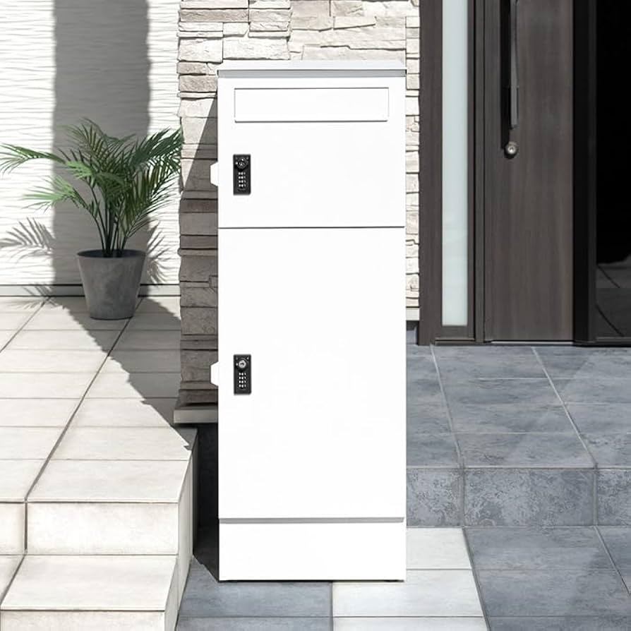 Amazon.co.jp: エア・リゾーム 宅配ボックス ポスト 戸建て 大型 置き